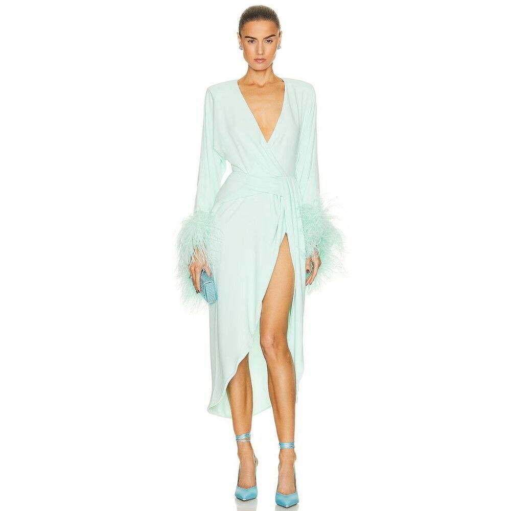 Nervi Donna Solid Dress In Green Mint Nwt Size 4